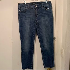 WHBM Slim Crop Jeans in 14